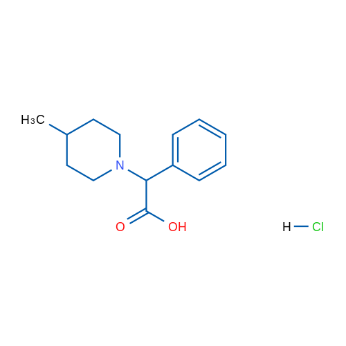 2-(4-Methylpiperidin-1-yl)-2-phenylacetic acid hydrochloride 5g
