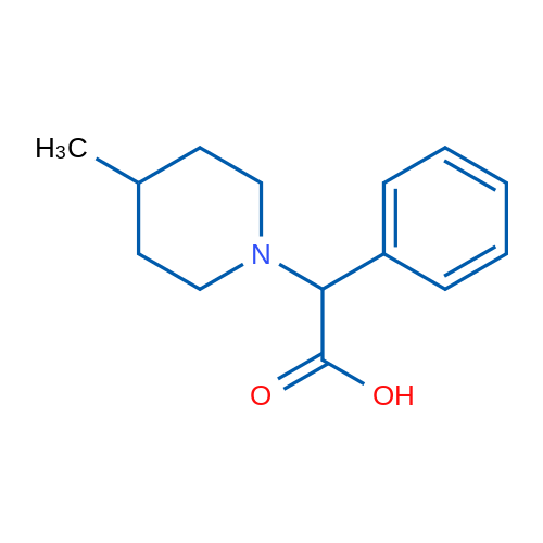 2-(4-Methylpiperidin-1-yl)-2-phenylacetic acid 1g
