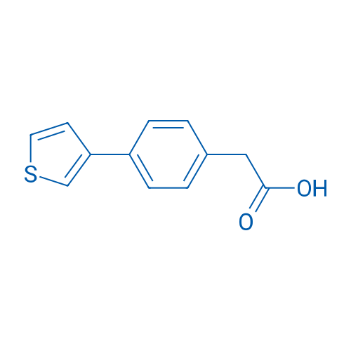 2-(4-(Thiophen-3-yl)phenyl)acetic acid 1g