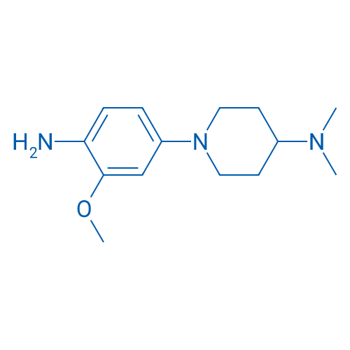 1-(4-Amino-3-methoxyphenyl)-N,N-dimethylpiperidin-4-amine 25g