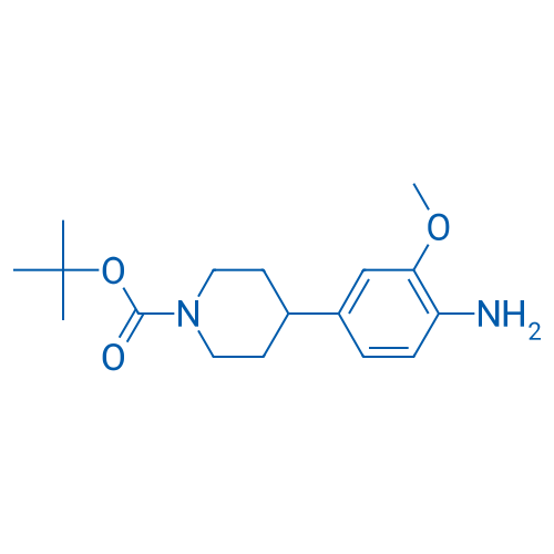 tert-Butyl 4-(4-amino-3-methoxyphenyl)piperidine-1-carboxylate 100mg
