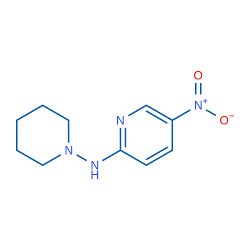 5-Nitro-N-(piperidin-1-yl)pyridin-2-amine 1g