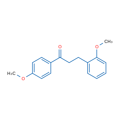 4'-Methoxy-3-(2-methoxyphenyl)propiophenone 1g