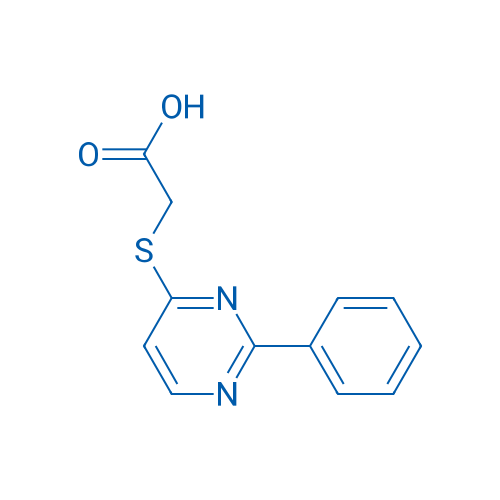 2-((2-Phenylpyrimidin-4-yl)thio)acetic acid 1g