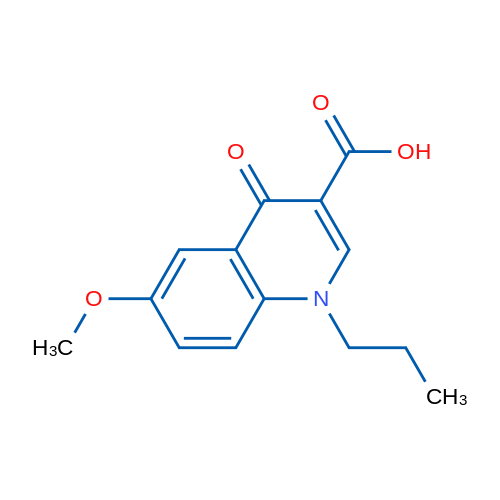 6-Methoxy-4-oxo-1-propyl-1,4-dihydroquinoline-3-carboxylic acid 1g