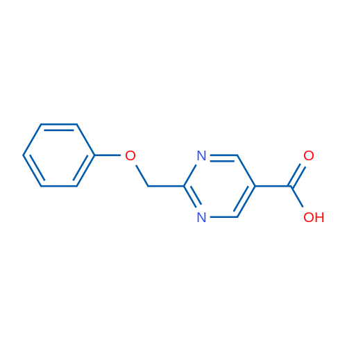 2-(Phenoxymethyl)pyrimidine-5-carboxylic acid 1g