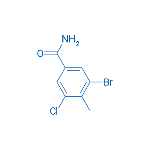 3-Bromo-5-chloro-4-methylbenzamide 5g