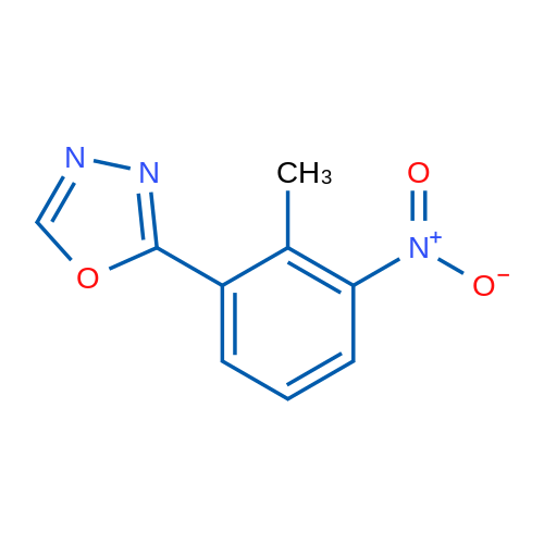 2-(2-Methyl-3-nitrophenyl)-1,3,4-oxadiazole 1g