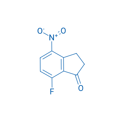 7-Fluoro-4-nitro-2,3-dihydro-1H-inden-1-one 1g
