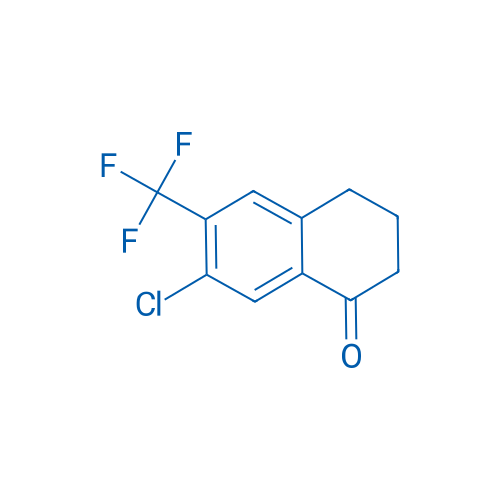 7-Chloro-6-(trifluoromethyl)-3,4-dihydronaphthalen-1(2H)-one 100mg