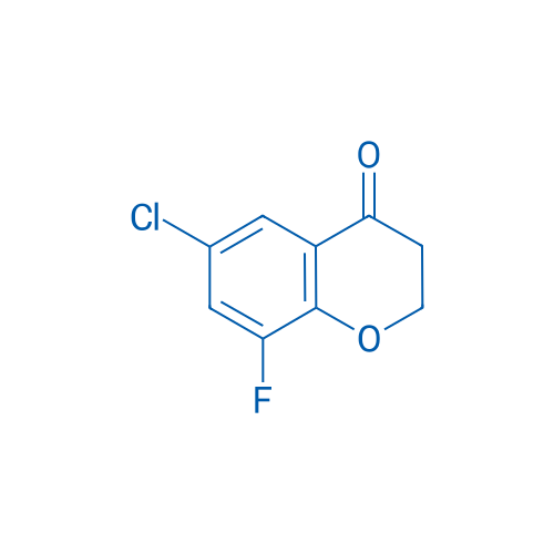 6-Chloro-8-fluorochroman-4-one 250mg