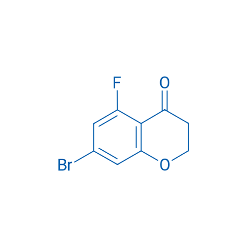 7-Bromo-5-fluorochroman-4-one 250mg
