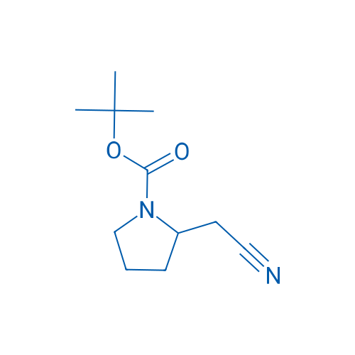 tert-Butyl 2-(cyanomethyl)pyrrolidine-1-carboxylate 250mg