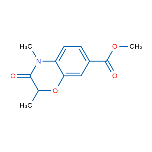 Methyl 2,4-dimethyl-3-oxo-3,4-dihydro-2H-benzo[b][1,4]oxazine-7-carboxylate 1g