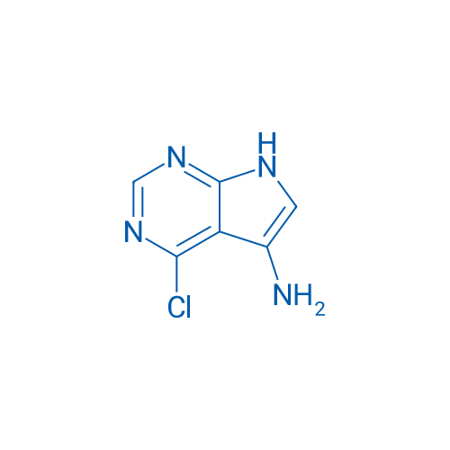4-Chloro-7H-pyrrolo[2,3-d]pyrimidin-5-amine 50mg