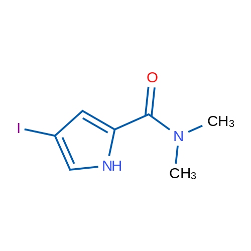 4-Iodo-N,N-dimethyl-1H-pyrrole-2-carboxamide 5g