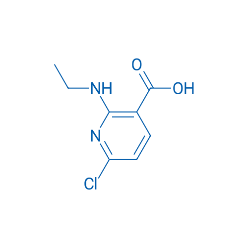 6-Chloro-2-(ethylamino)nicotinic acid 1g