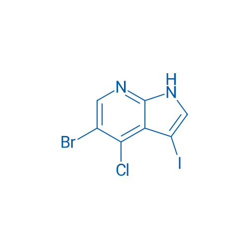 5-Bromo-4-chloro-3-iodo-1H-pyrrolo[2,3-b]pyridine 100mg