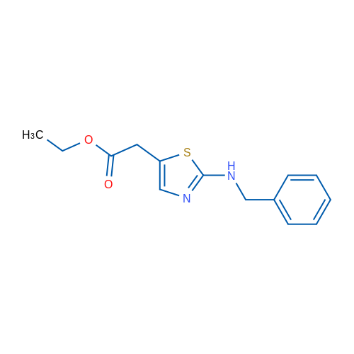 Ethyl 2-(2-(benzylamino)thiazol-5-yl)acetate 1g