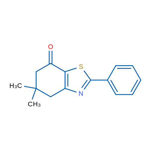 5,5-Dimethyl-2-phenyl-5,6-dihydrobenzo[d]thiazol-7(4H)-one 1g