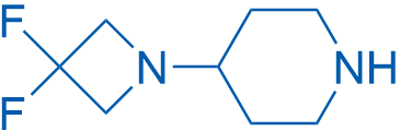 4-(3,3-Difluoroazetidin-1-yl)piperidine 1g