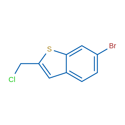 6-Bromo-2-(chloromethyl)benzo[b]thiophene 1g