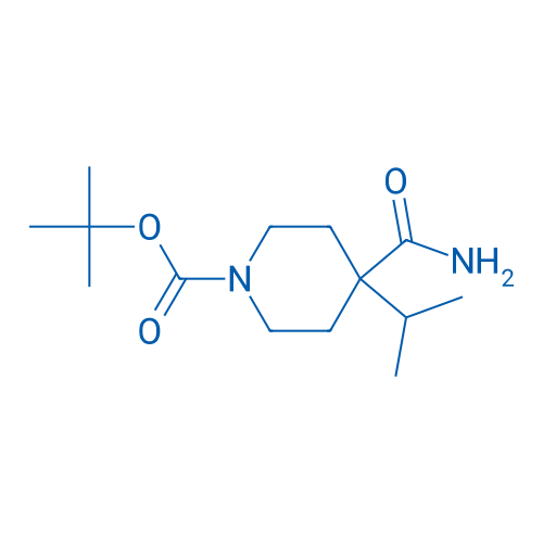 tert-Butyl 4-carbamoyl-4-isopropylpiperidine-1-carboxylate 1g