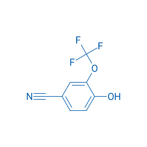 4-Hydroxy-3-(trifluoromethoxy)benzonitrile 250mg