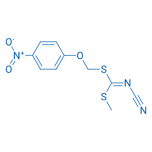 Methyl ((4-nitrophenoxy)methyl) cyanocarbonimidodithioate 1g
