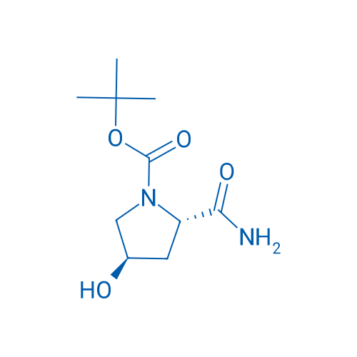 (2S,4R)-tert-Butyl 2-carbamoyl-4-hydroxypyrrolidine-1-carboxylate 25g