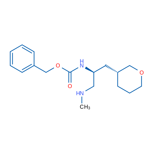 Benzyl ((S)-1-(methylamino)-3-((R)-tetrahydro-2H-pyran-3-yl)propan-2-yl)carbamate 1g