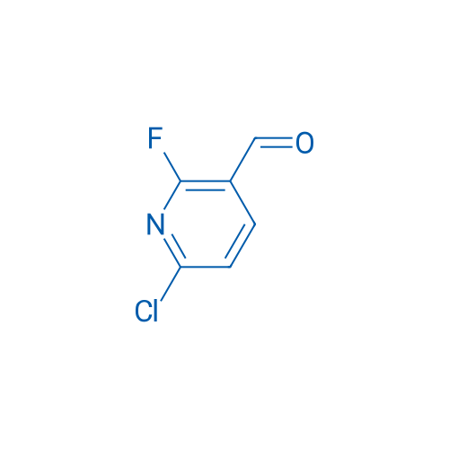 6-Chloro-2-fluoronicotinaldehyde 100mg