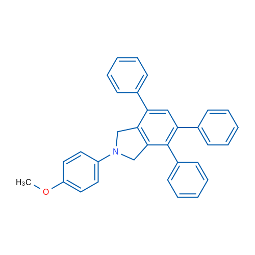 2-(4-Methoxyphenyl)-4,5,7-triphenylisoindoline 1g