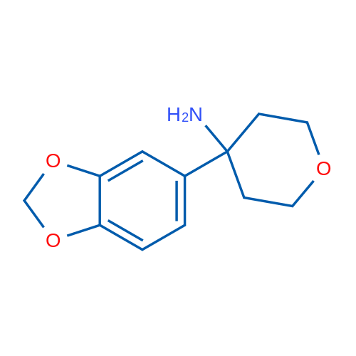 4-(1,3-Benzodioxol-5-yl)tetrahydropyran-4-amine 1g