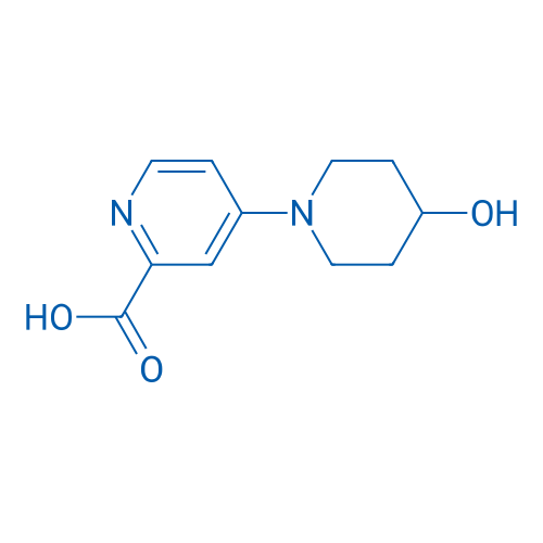 4-(4-Hydroxypiperidin-1-yl)pyridine-2-carboxylic acid 1g
