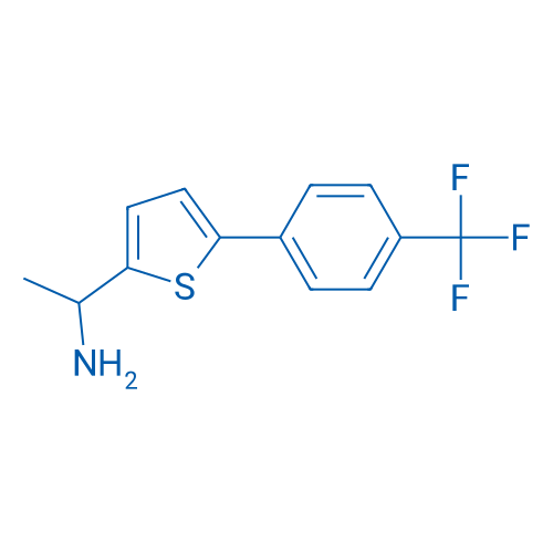 1-{5-[4-(trifluoromethyl)phenyl]thiophen-2-yl}ethan-1-amine 5g