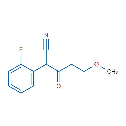 2-(2-Fluorophenyl)-5-methoxy-3-oxopentanenitrile 1g