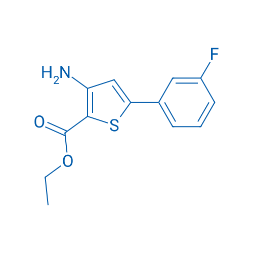 Ethyl 3-amino-5-(3-fluorophenyl)thiophene-2-carboxylate 1g