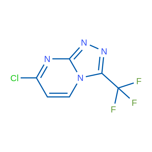 7-Chloro-3-(trifluoromethyl)-[1,2,4]triazolo[4,3-a]pyrimidine 1g