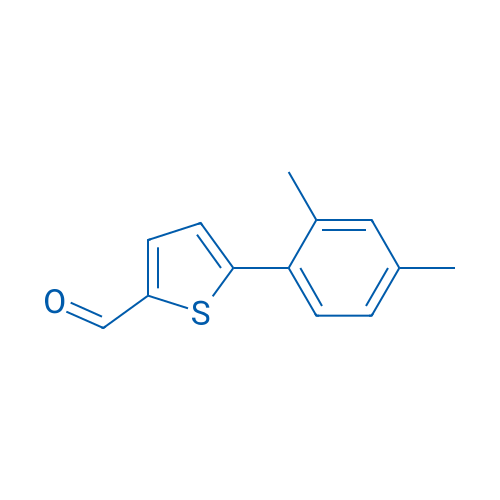 5-(2,4-Dimethylphenyl)thiophene-2-carbaldehyde 250mg