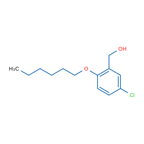 (5-Chloro-2-(hexyloxy)phenyl)methanol 1g