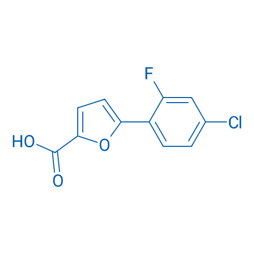 5-(4-Chloro-2-fluorophenyl)furan-2-carboxylic acid 250mg