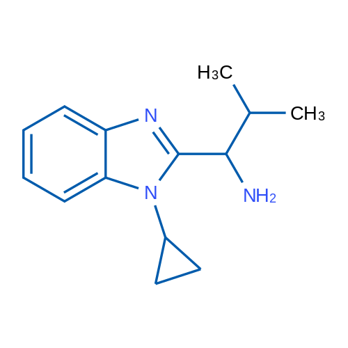 1-(1-Cyclopropyl-1H-benzo[d]imidazol-2-yl)-2-methylpropan-1-amine 1g