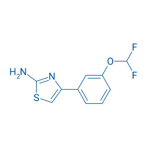 4-(3-(Difluoromethoxy)phenyl)thiazol-2-amine 250mg