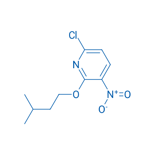 6-CHLORO-2-(ISOPENTYLOXY)-3-NITROPYRIDINE 1g