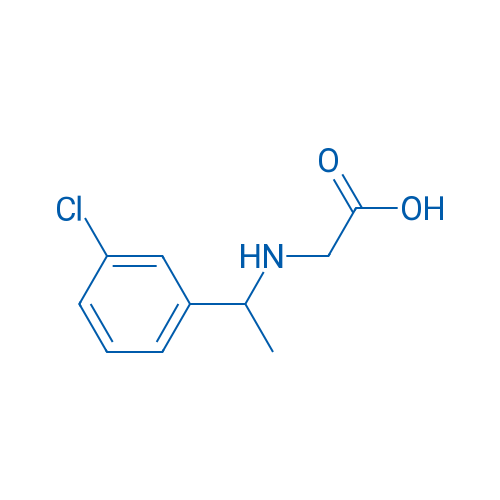 2-((1-(3-Chlorophenyl)ethyl)amino)acetic acid 1g