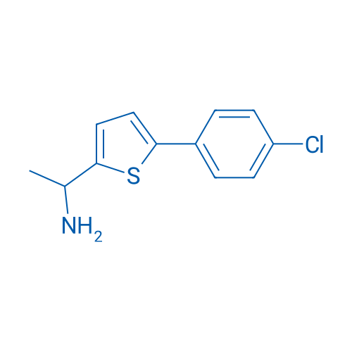 1-[5-(4-Chlorophenyl)thiophen-2-yl]ethan-1-amine 1g