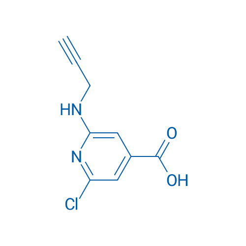 2-Chloro-6-[(prop-2-yn-1-yl)amino]pyridine-4-carboxylic acid 1g
