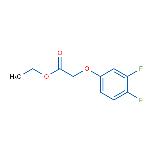 Ethyl 2-(3,4-difluorophenoxy)acetate 1g