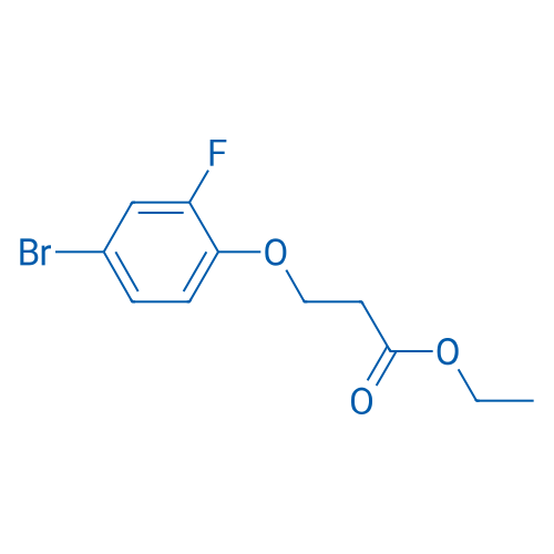 Ethyl 3-(4-bromo-2-fluorophenoxy)propanoate 1g